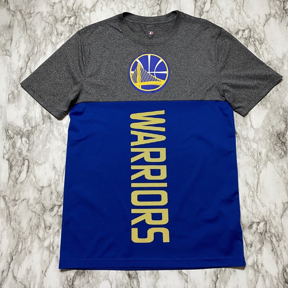 NBA Golden State Warriors Mens T Shirt M Blue‎ Gray Short Sleeve Number 30 Curry